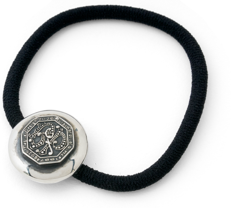 オクタゴン イニシャルコンチョ