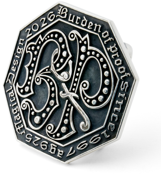 オクタゴン イニシャルバックル